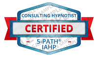 5-PATH® Certified Consulting Hypnotist Badge Sample