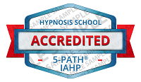 5-PATH® Accredited Hypnosis School Badge Sample